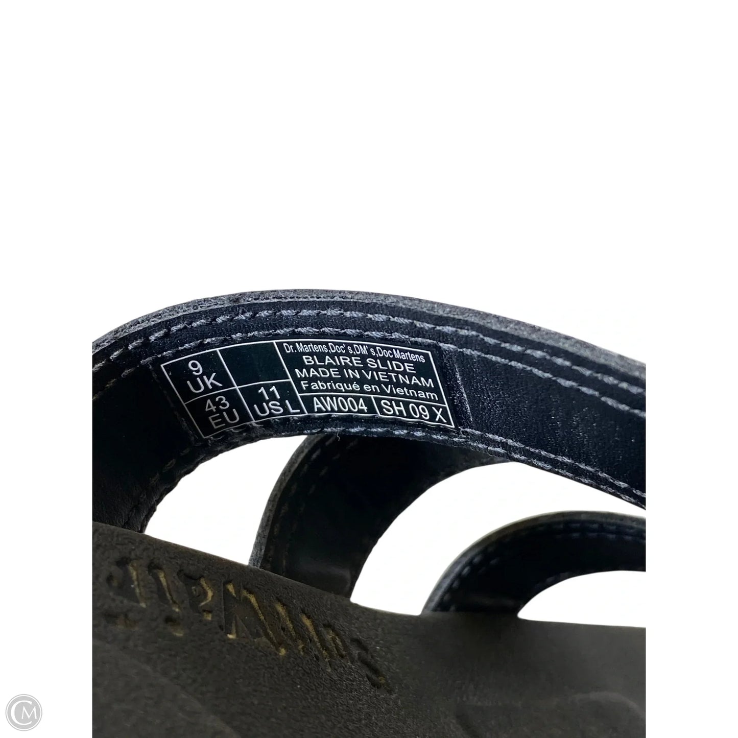 Sandals Heels Platform By Dr Martens In Black, Size: 11