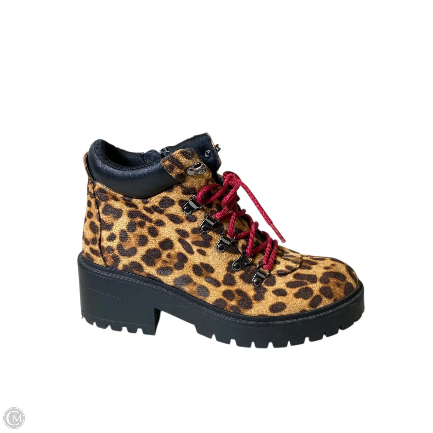 Boots Ankle Heels By Skechers In Animal Print, Size: 11