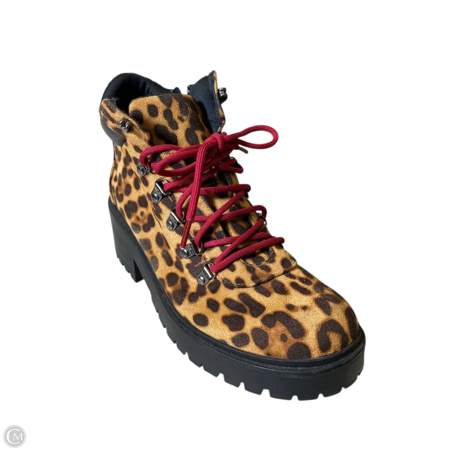 Boots Ankle Heels By Skechers In Animal Print, Size: 11