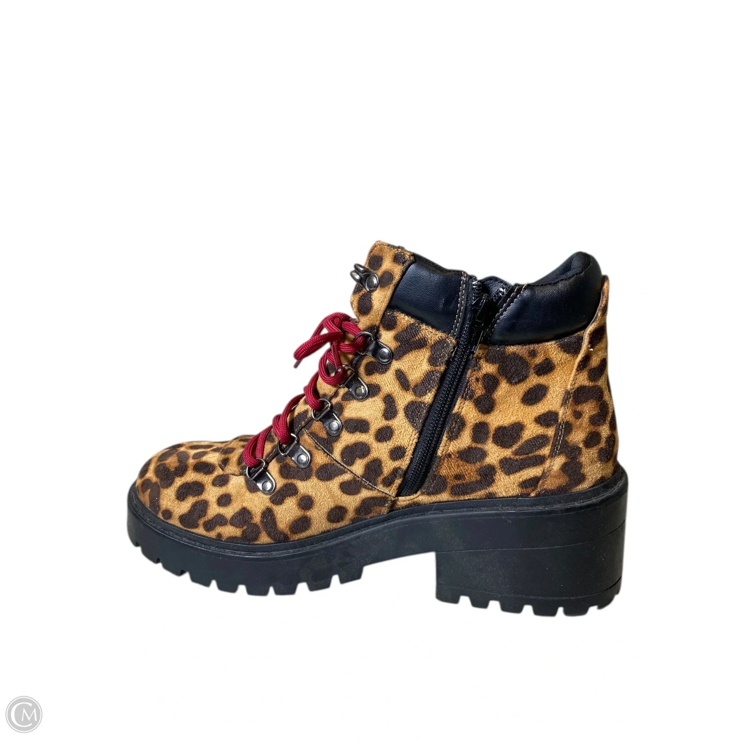 Boots Ankle Heels By Skechers In Animal Print, Size: 11