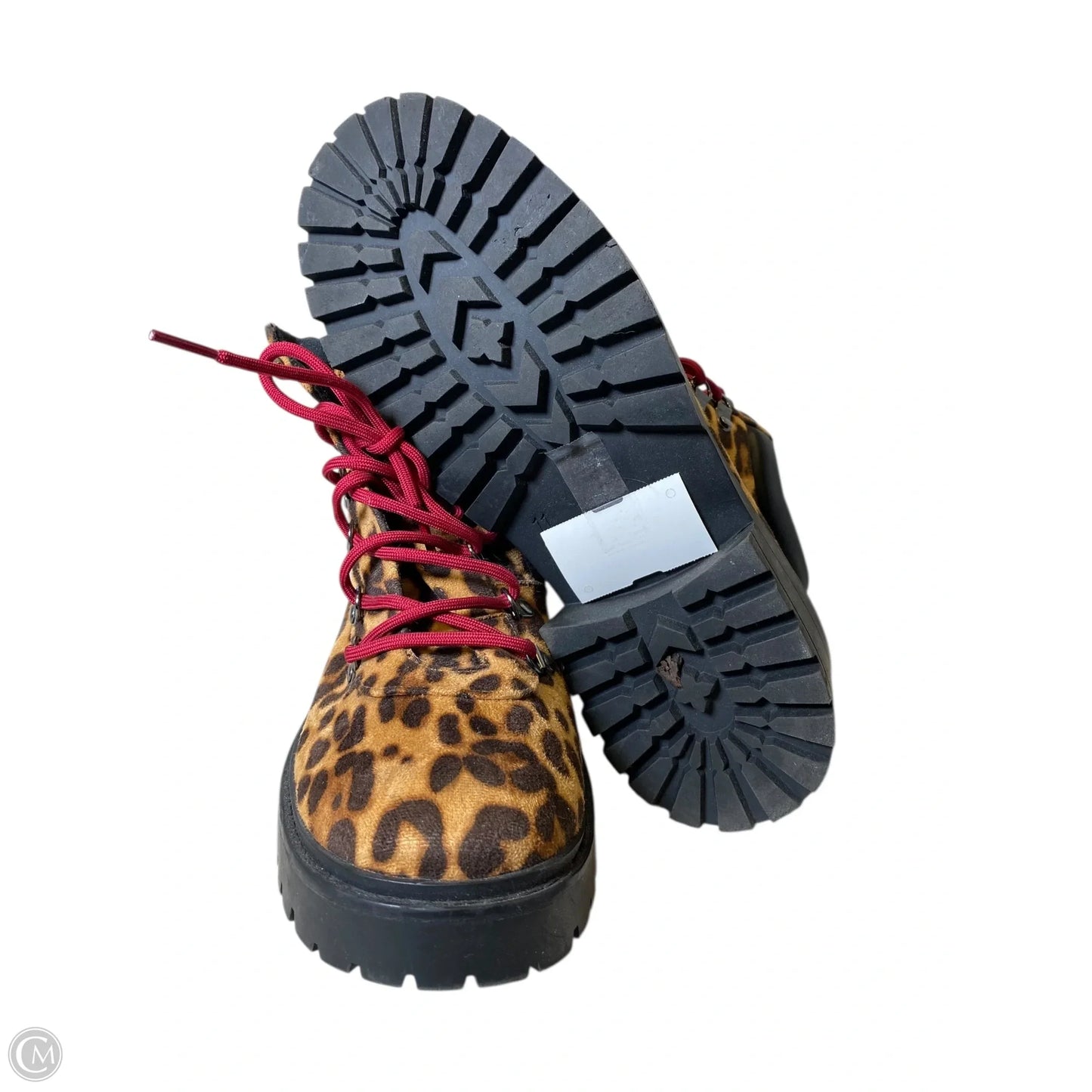 Boots Ankle Heels By Skechers In Animal Print, Size: 11
