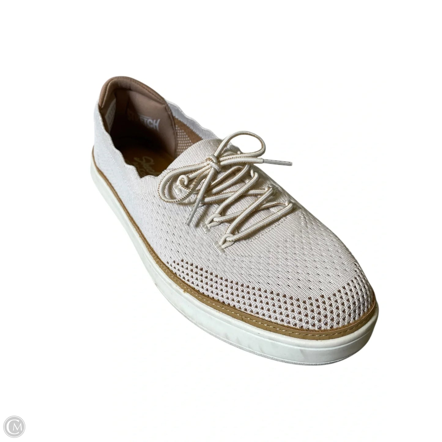 Shoes Flats By Skechers In Cream, Size: 11