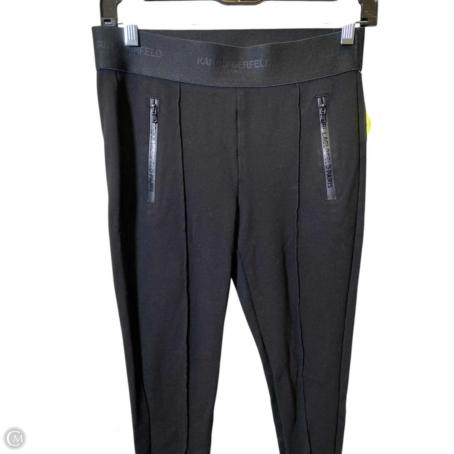 Pants Designer By Karl Lagerfeld In Black, Size: Xs