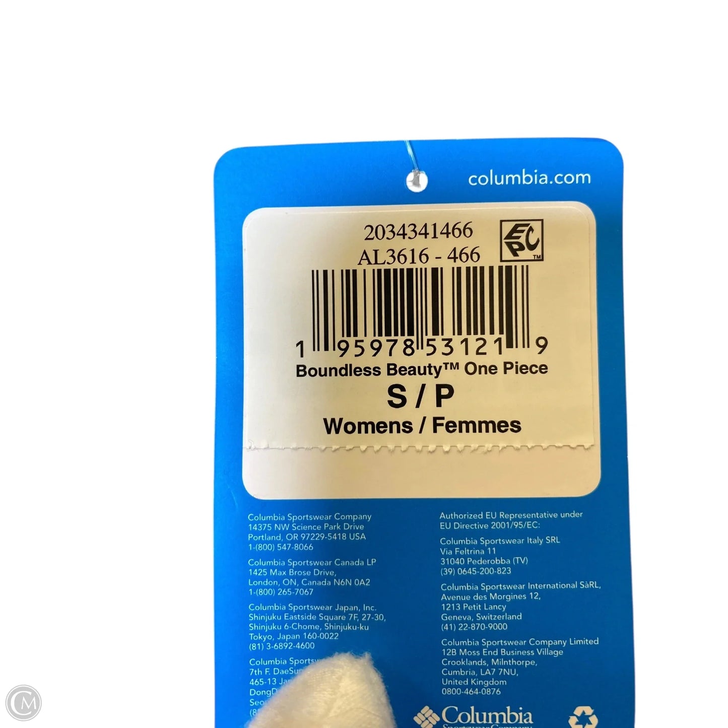 Jumpsuit By Columbia In Blue, Size: S