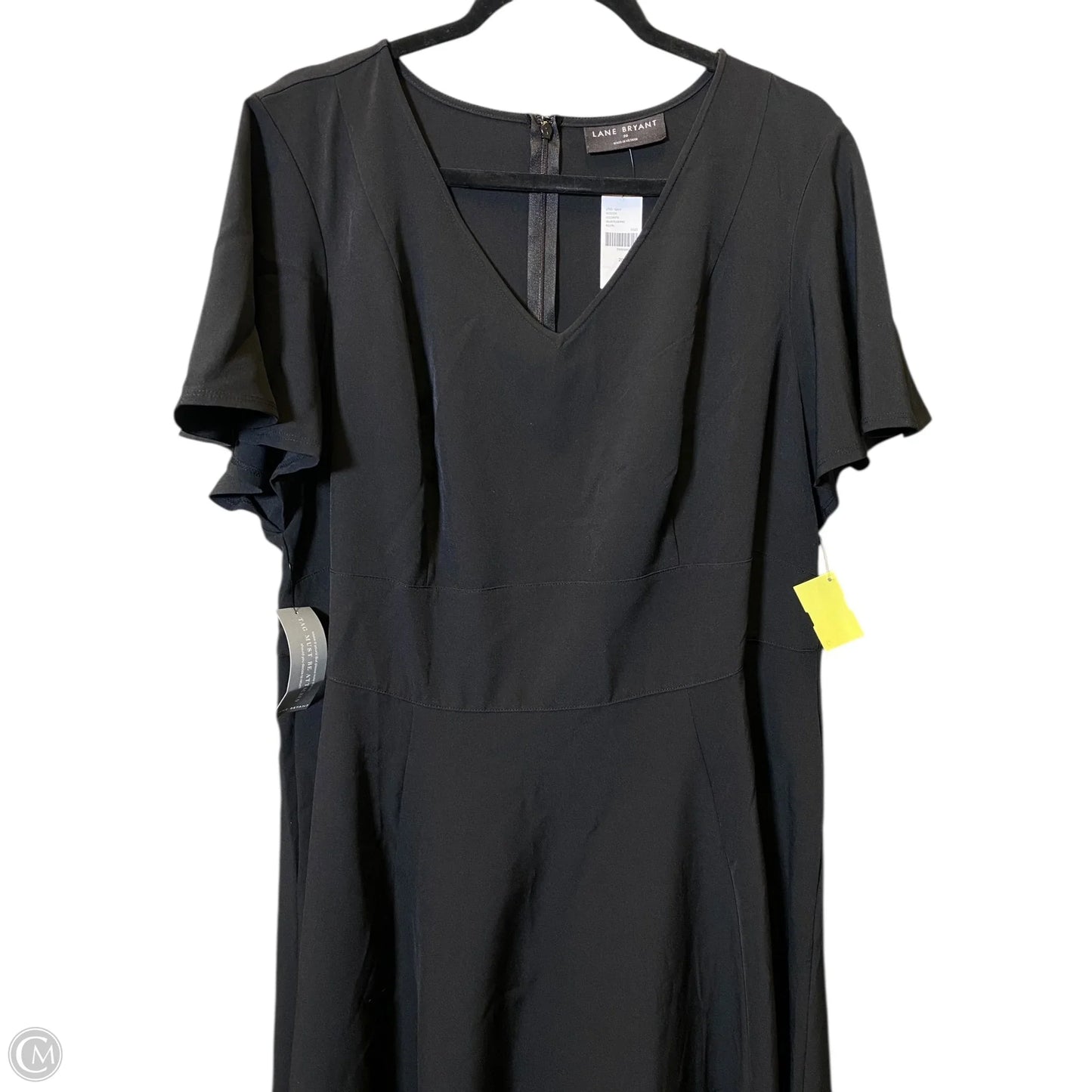 Dress Casual Maxi By Lane Bryant In Black, Size: Xxl