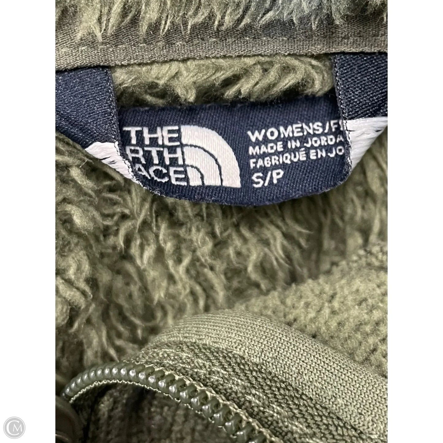 Vest Faux Fur & Sherpa By The North Face In Green, Size: S