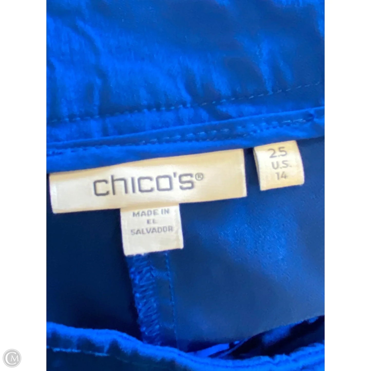 Pants Lounge By Chicos In Blue, Size: 14