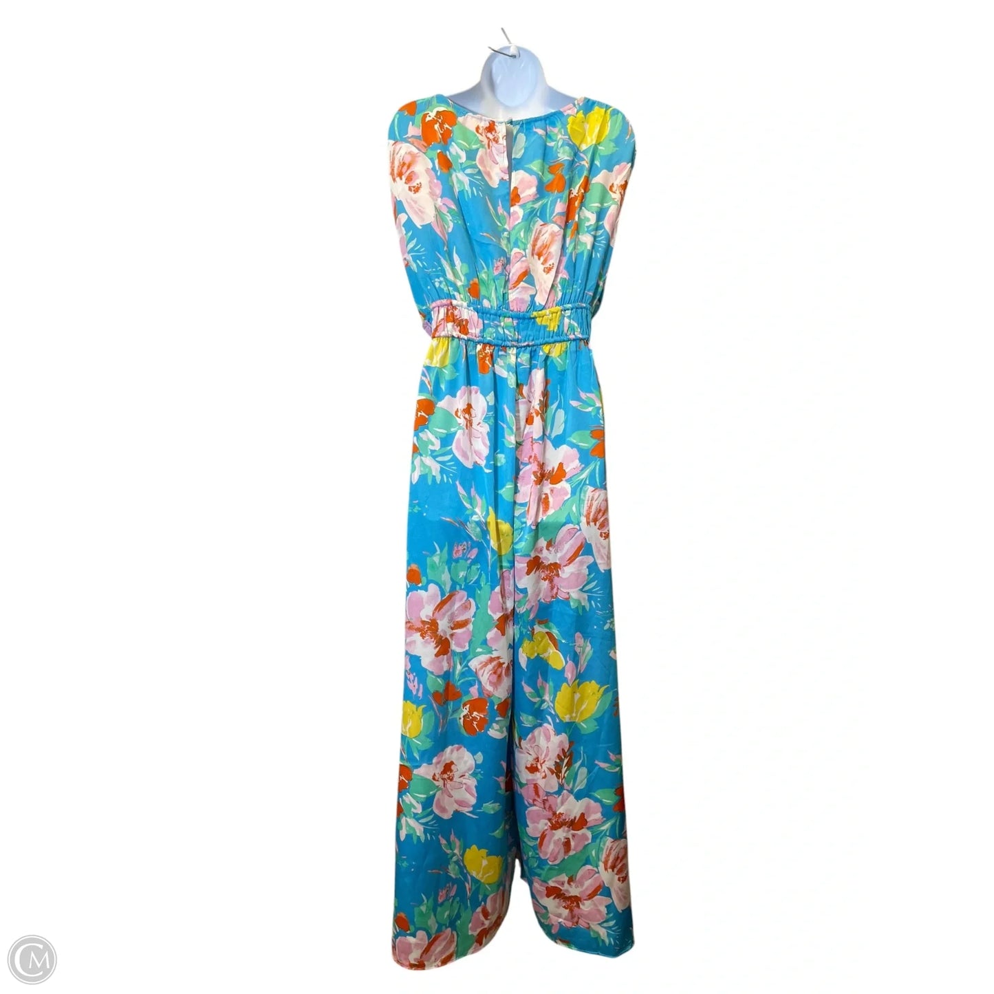 Jumpsuit By Ee Some In Floral Print, Size: L