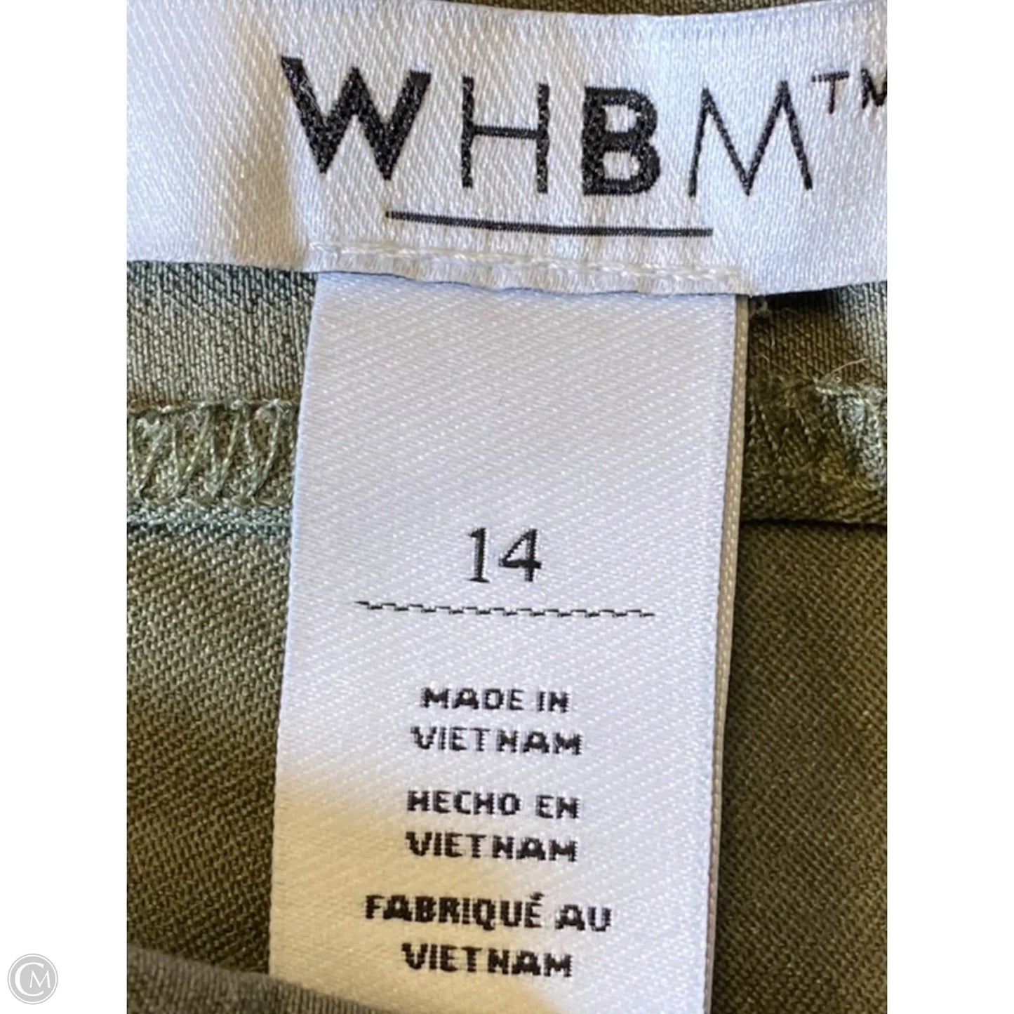 Shorts By White House Black Market In Green, Size: 14