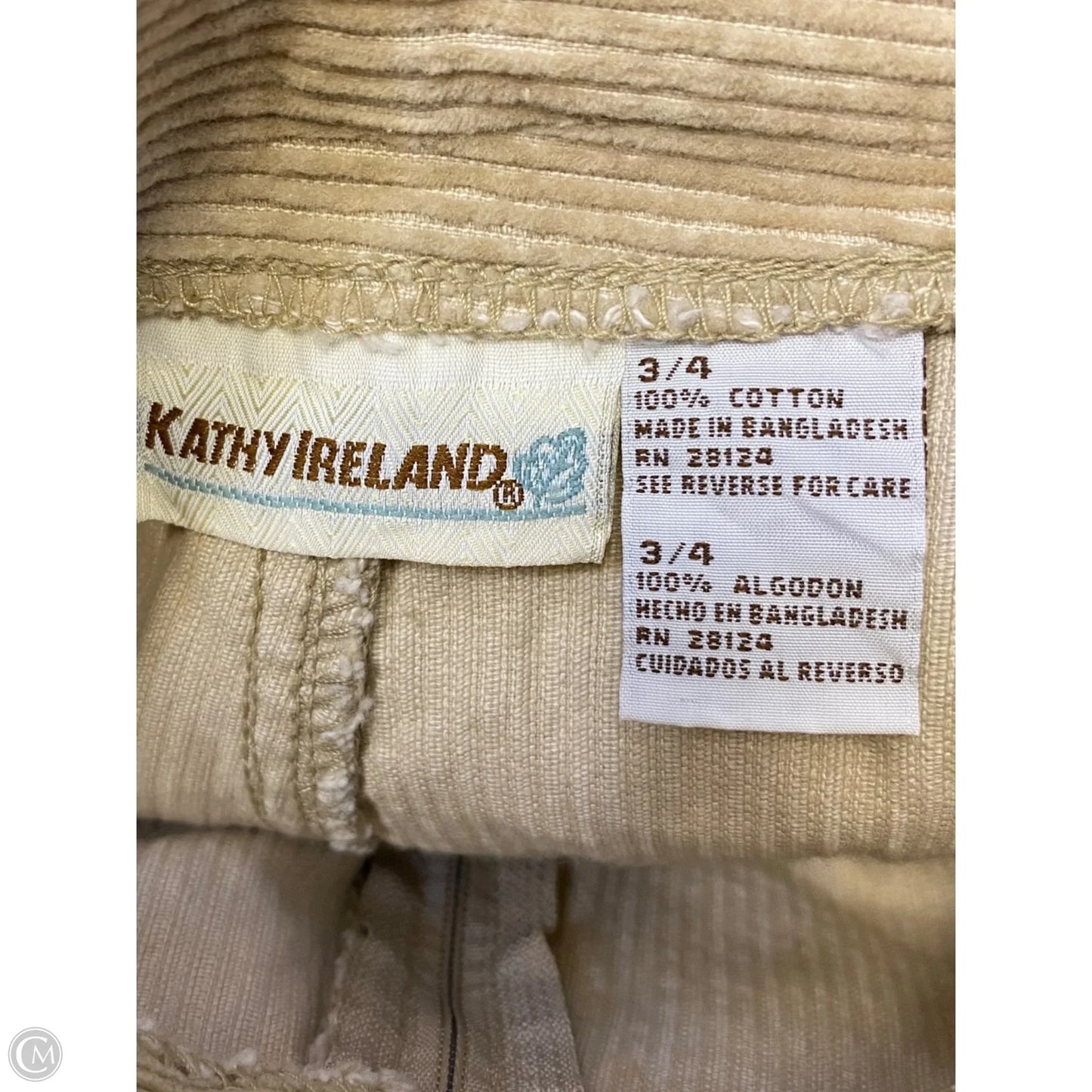 Skort By Kathy Ireland In Beige, Size: 4
