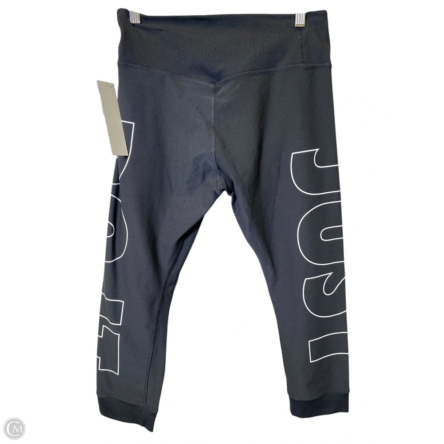 Athletic Capris By Nike In Black, Size: L