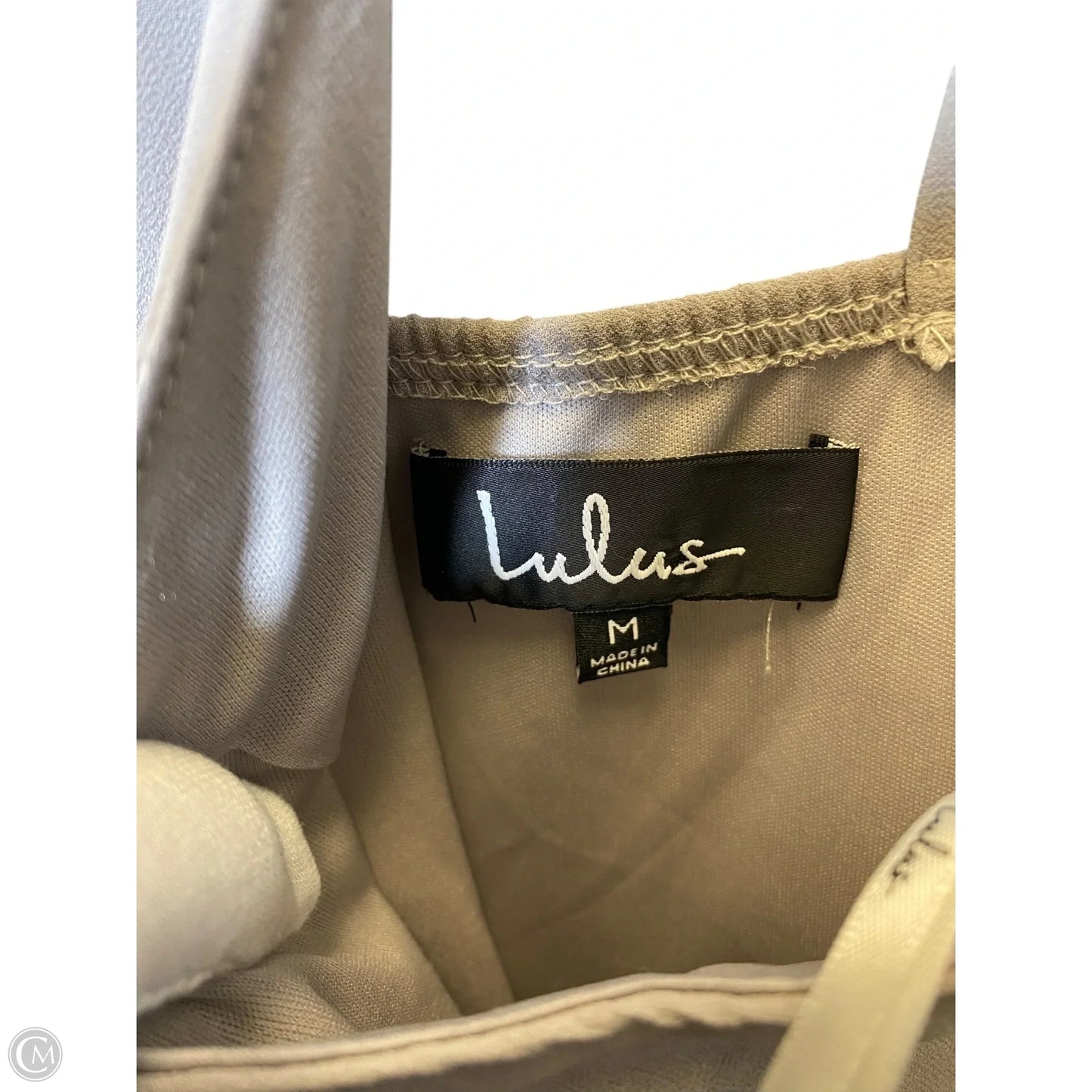 Dress Casual Short By Lulus In Grey, Size: M