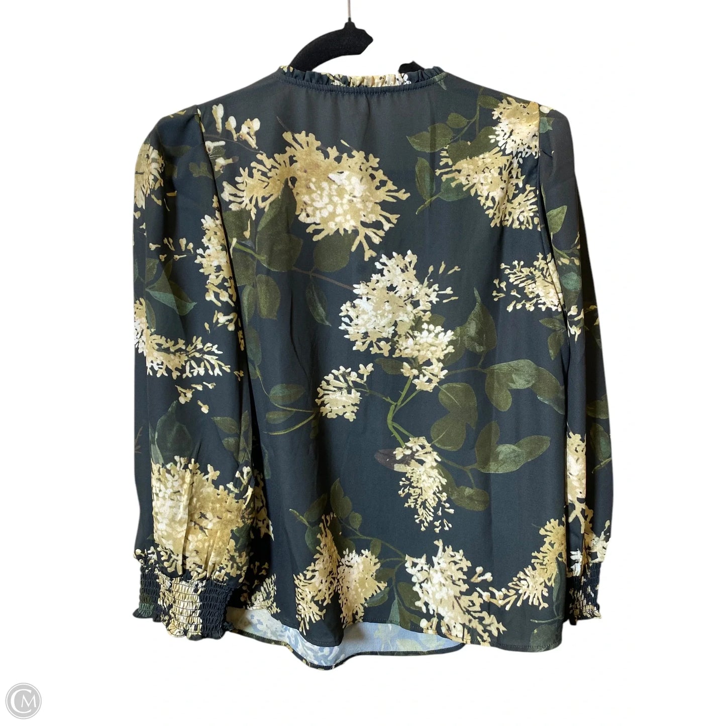 Top Long Sleeve By Tahari By Arthur Levine In Multi-colored, Size: M