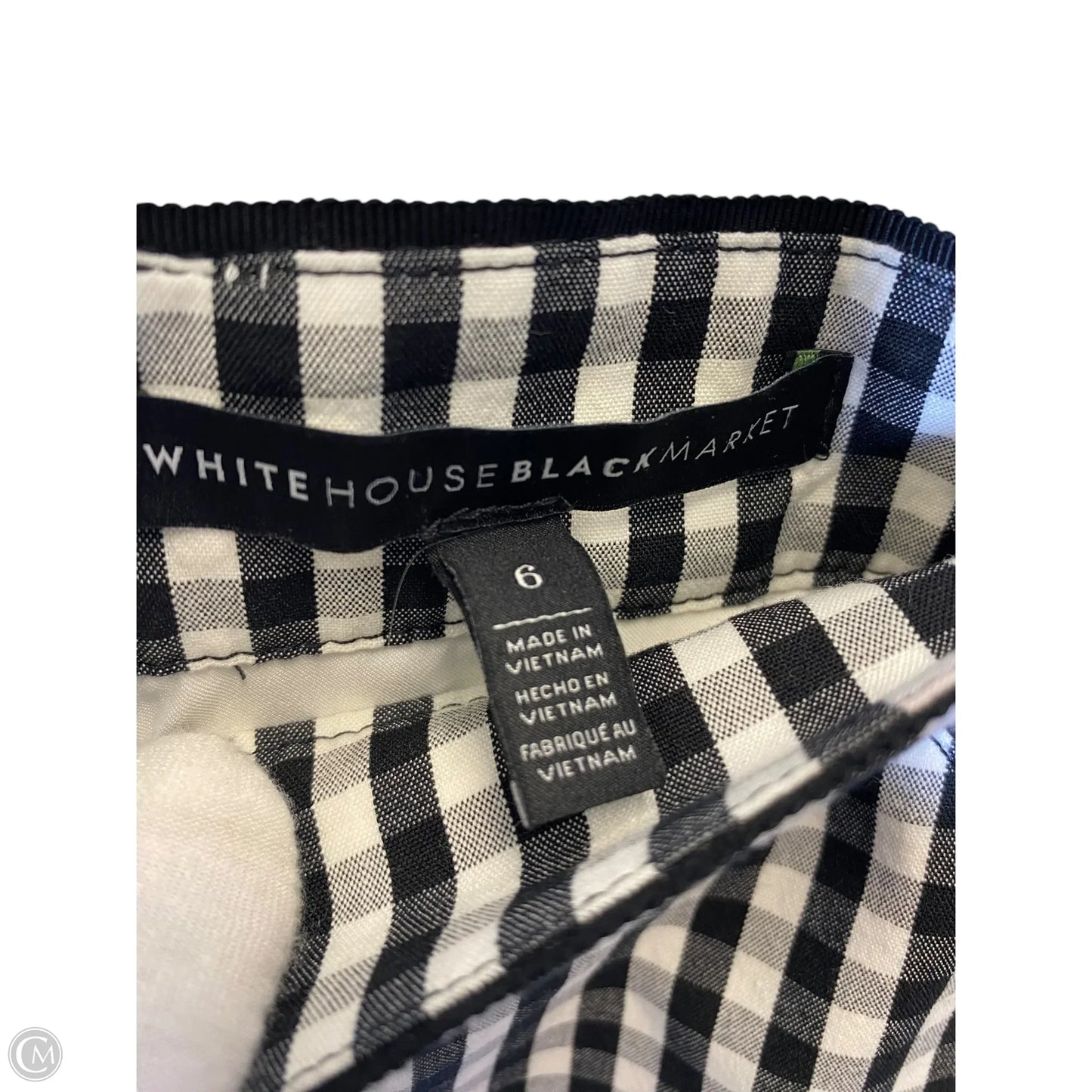 Skirt Midi By White House Black Market In Striped Pattern, Size: S