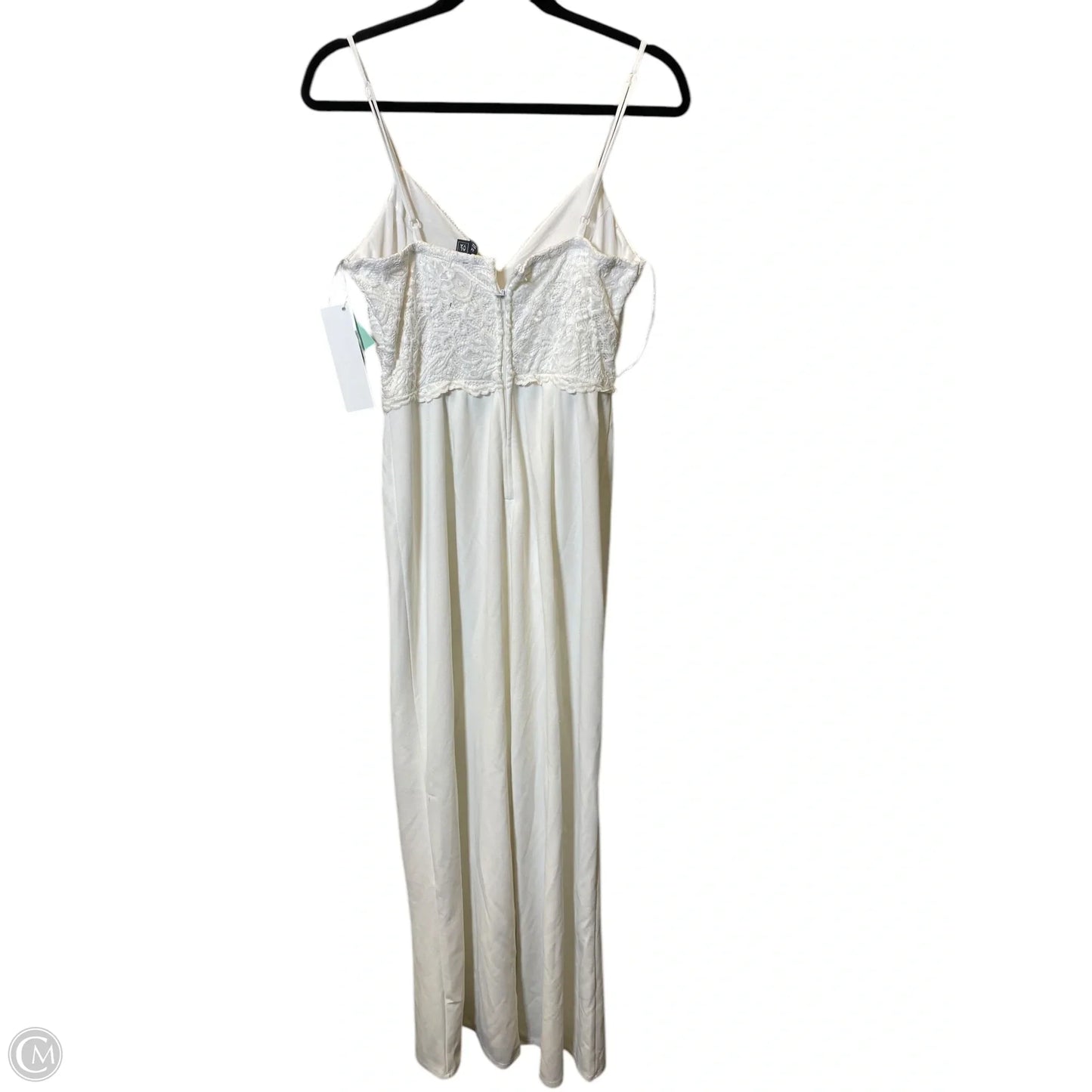 Overalls By Alya In White, Size: M