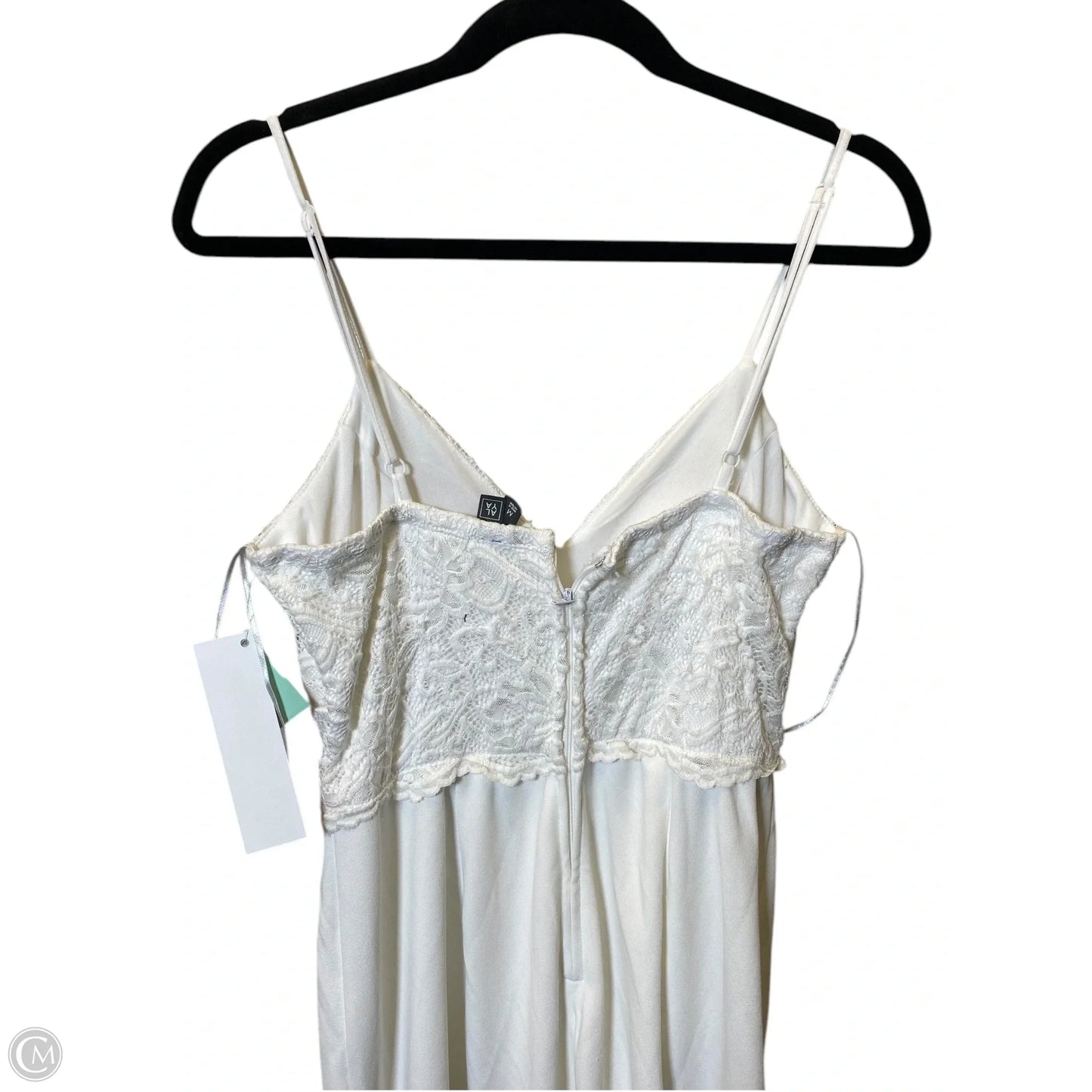 Overalls By Alya In White, Size: M