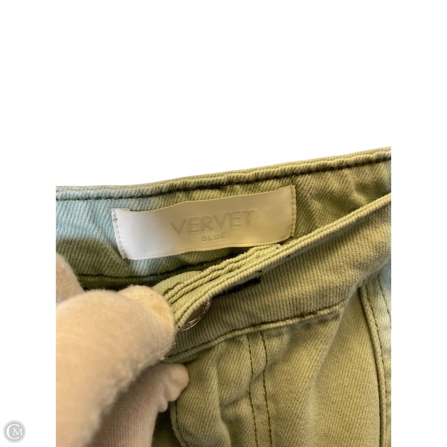 Jeans Wide Leg By Velvet In Green, Size: 12