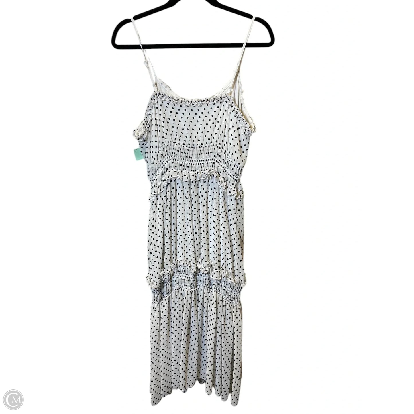 Dress Casual Midi By Melrose And Market In Polkadot Pattern, Size: Xl