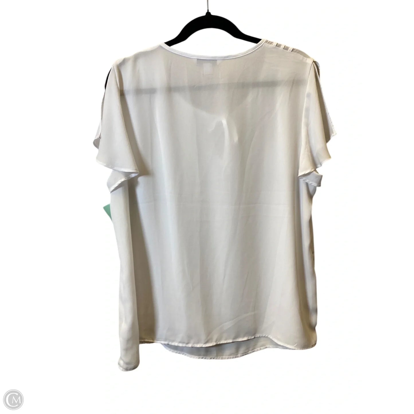 Top Sleeveless By Counterparts In White, Size: Xl