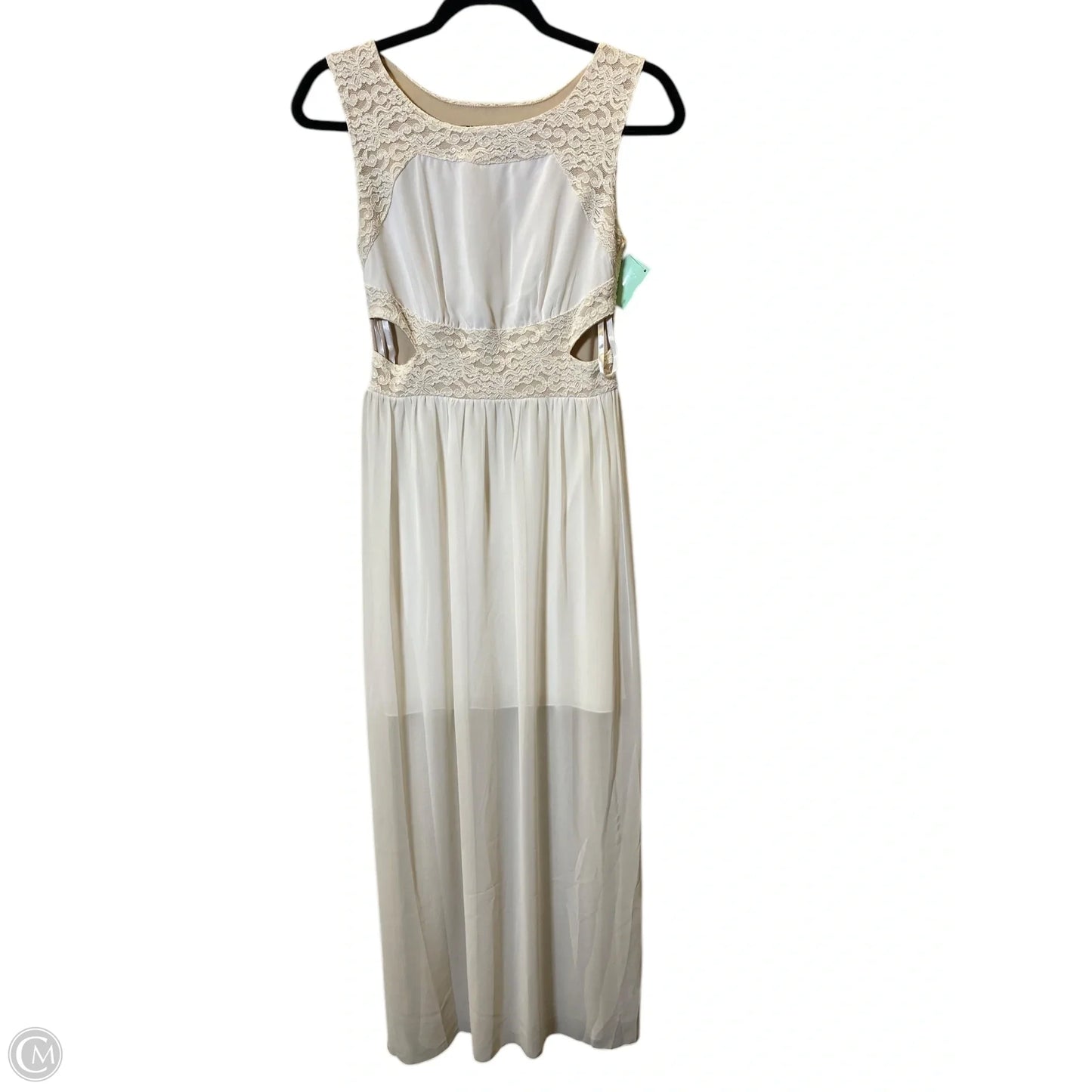 Dress Party Long By Sweet Storm In Cream, Size: M
