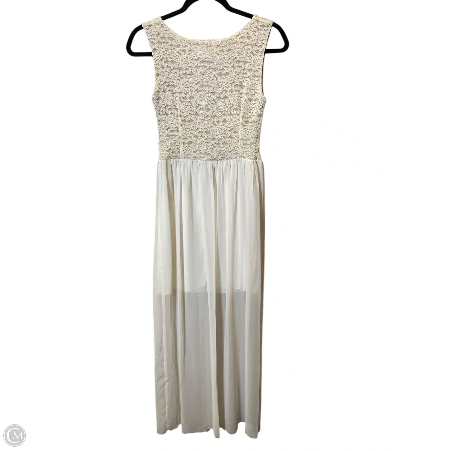 Dress Party Long By Sweet Storm In Cream, Size: M