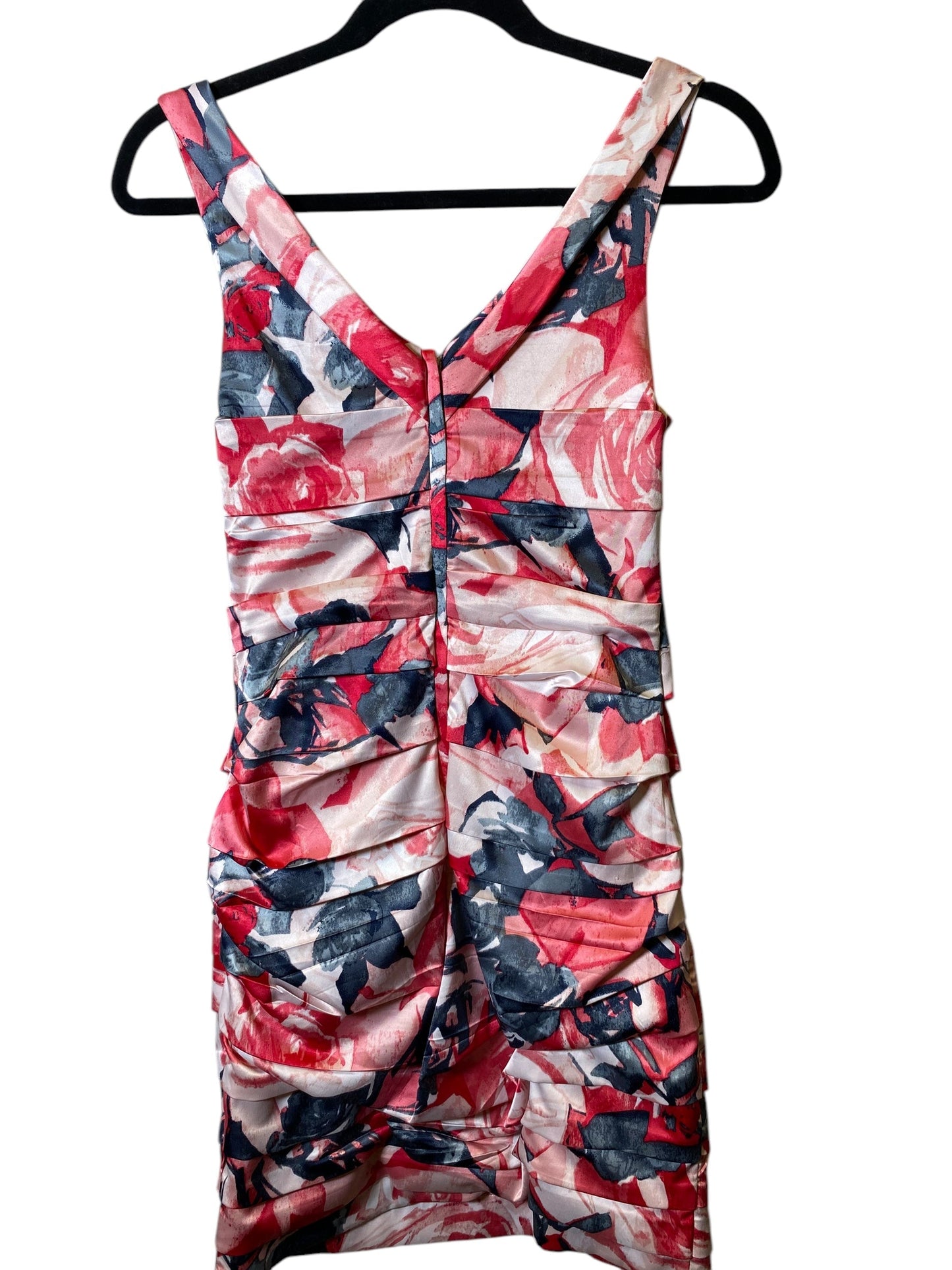 Dress Casual Midi By Express In Floral Print, Size: 4