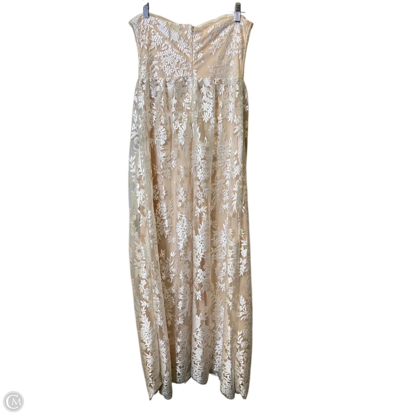 Dress Casual Maxi By Lulus In Pink & White, Size: M