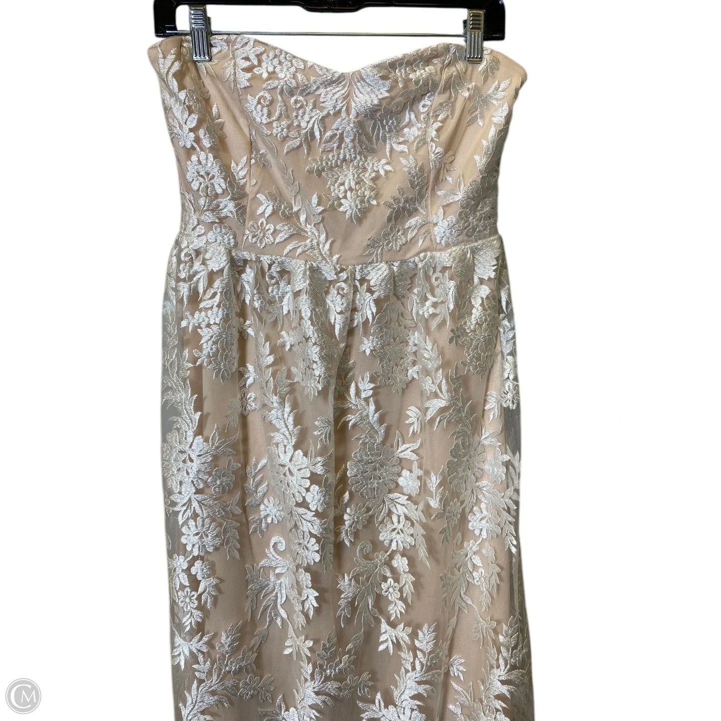 Dress Casual Maxi By Lulus In Pink & White, Size: M