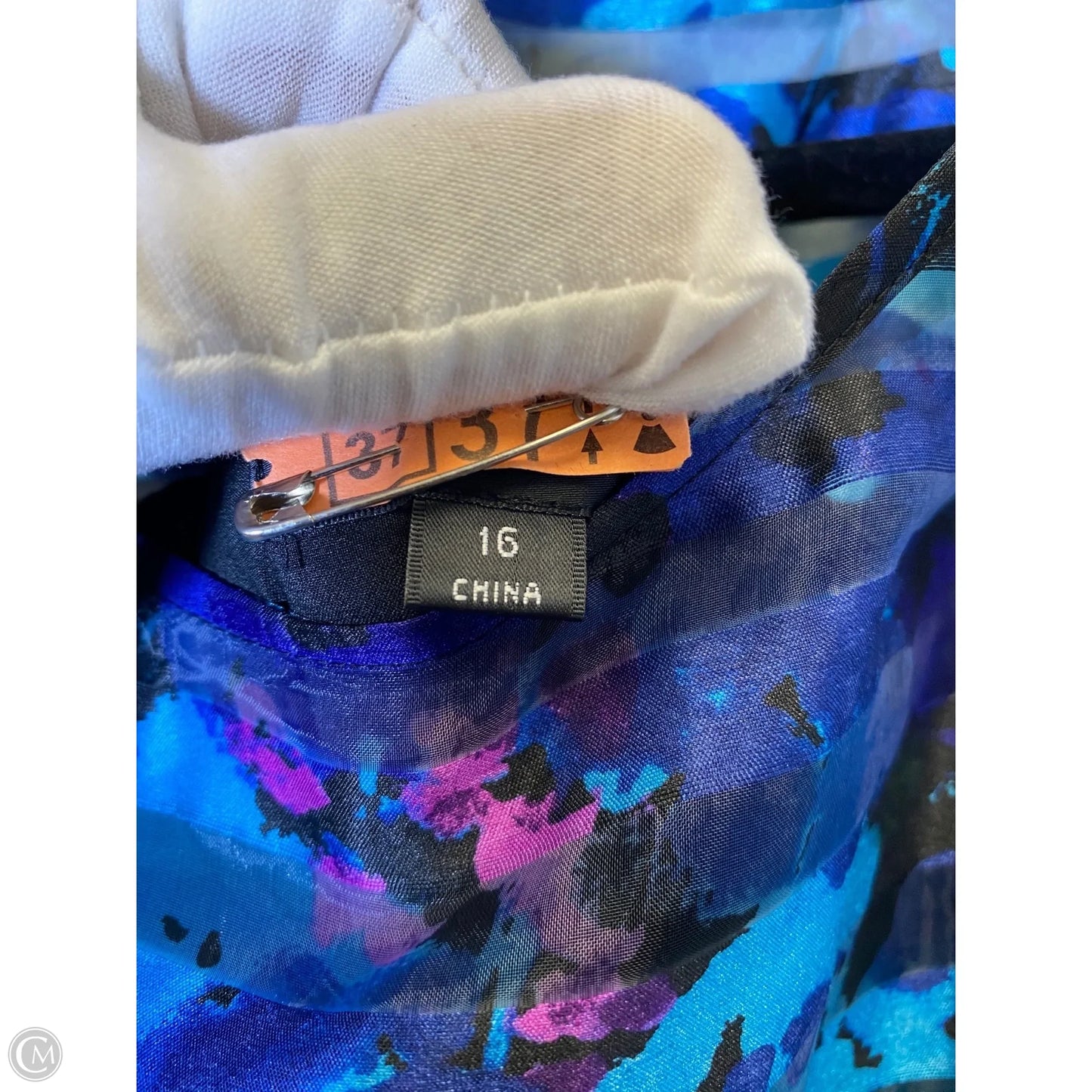 Dress Casual Midi By Tahari By Arthur Levine In Floral Print, Size: Xl