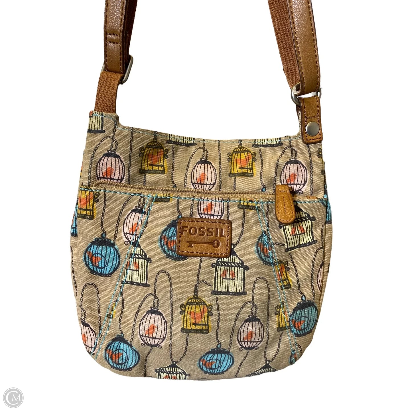 Crossbody By Fossil, Size: Medium