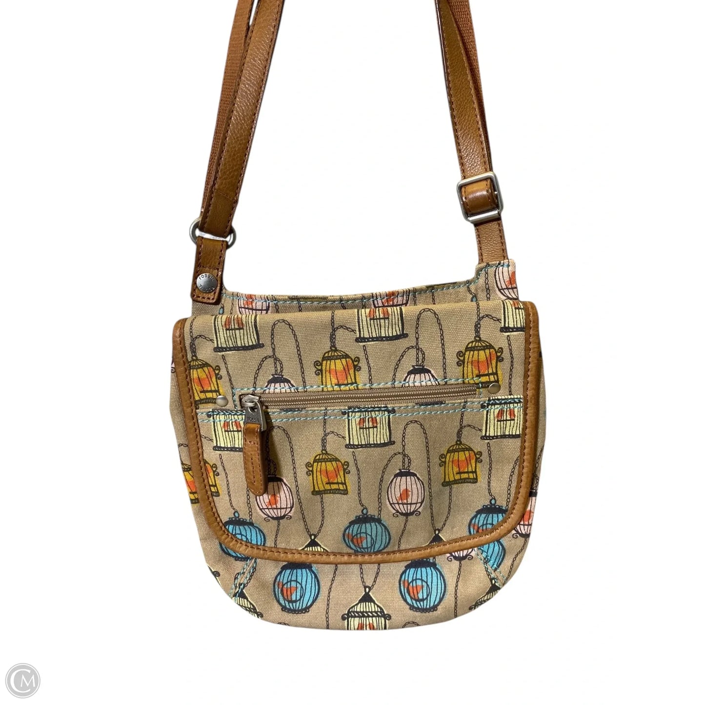 Crossbody By Fossil, Size: Medium