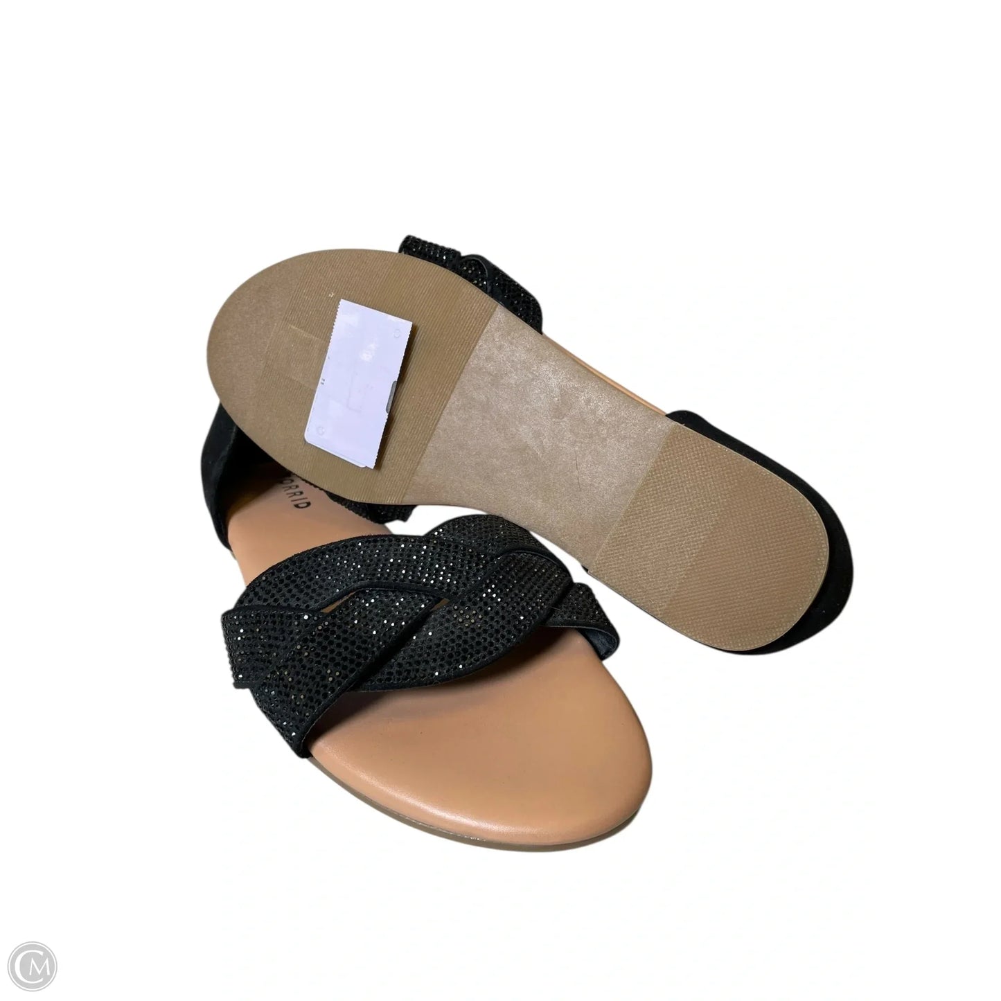 Sandals Flats By Torrid In Black, Size: 9