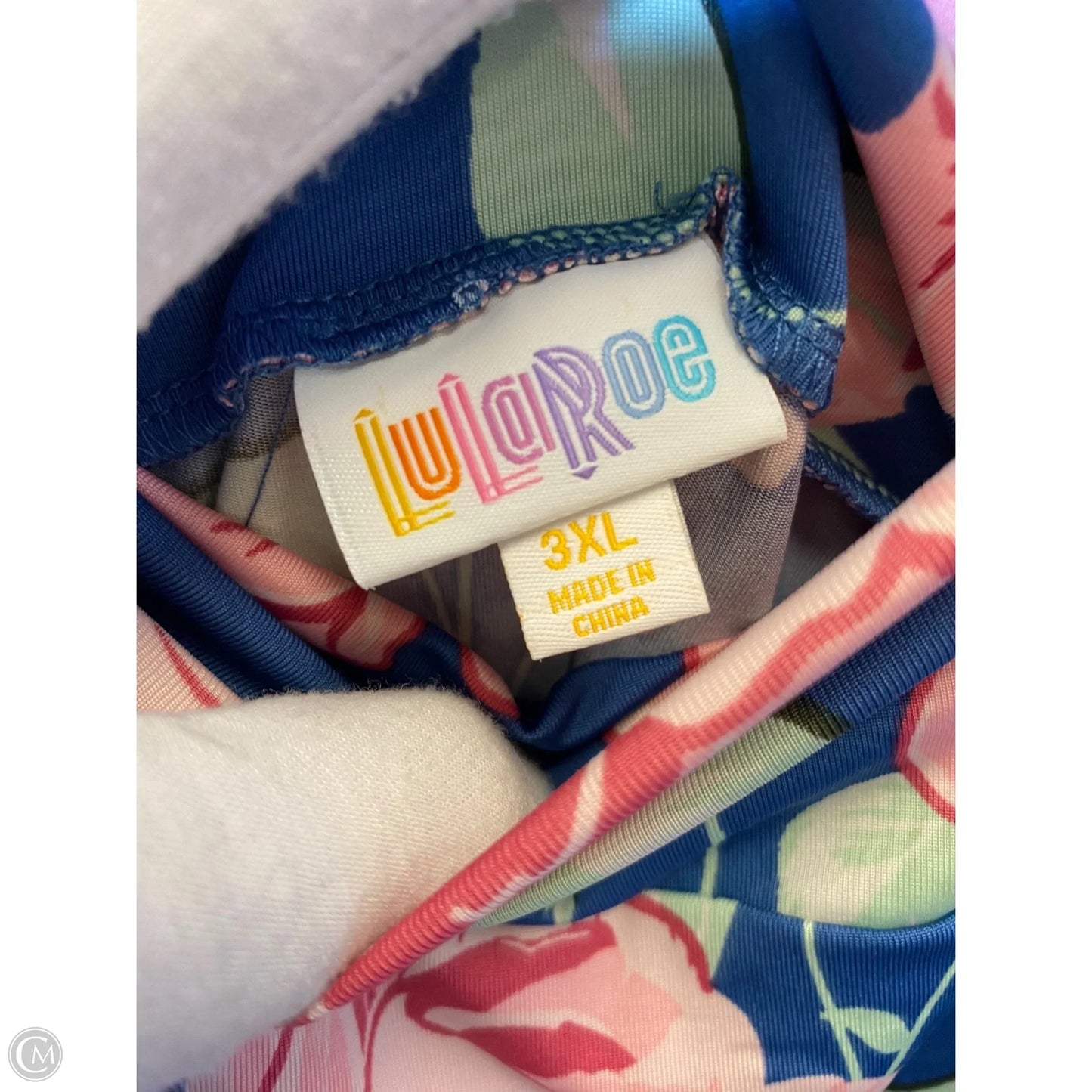 Skirt Maxi By Lularoe In Floral Print, Size: 3x