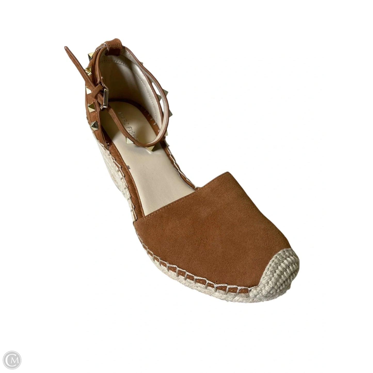 Shoes Heels Wedge By Marc Fisher In Brown, Size: 8.5