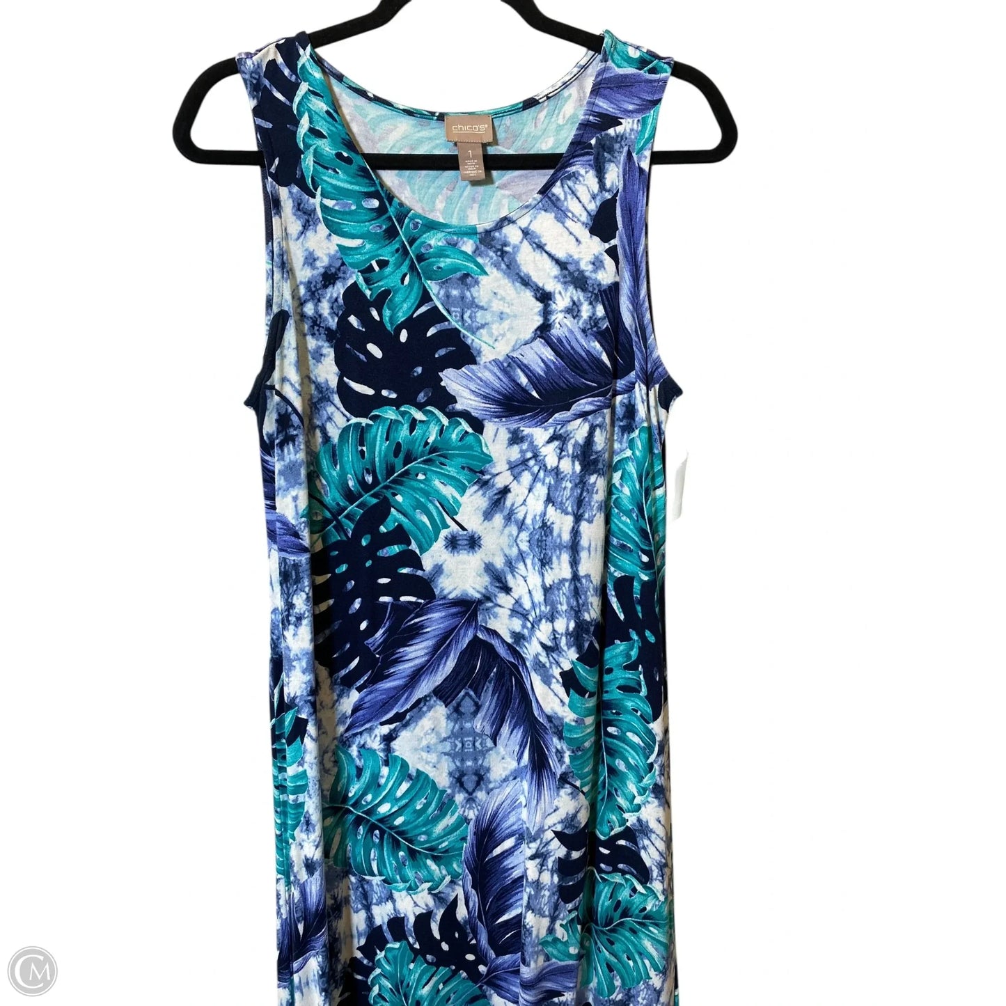 Dress Casual Maxi By Chicos In Multi-colored, Size: M