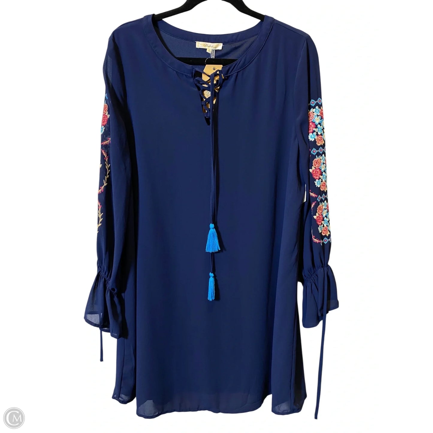 Dress Casual Short By Andree By Unit In Multi-colored, Size: L