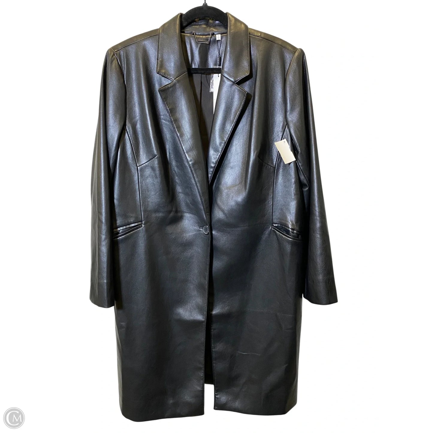 Jacket Other By Chicos In Black, Size: 16