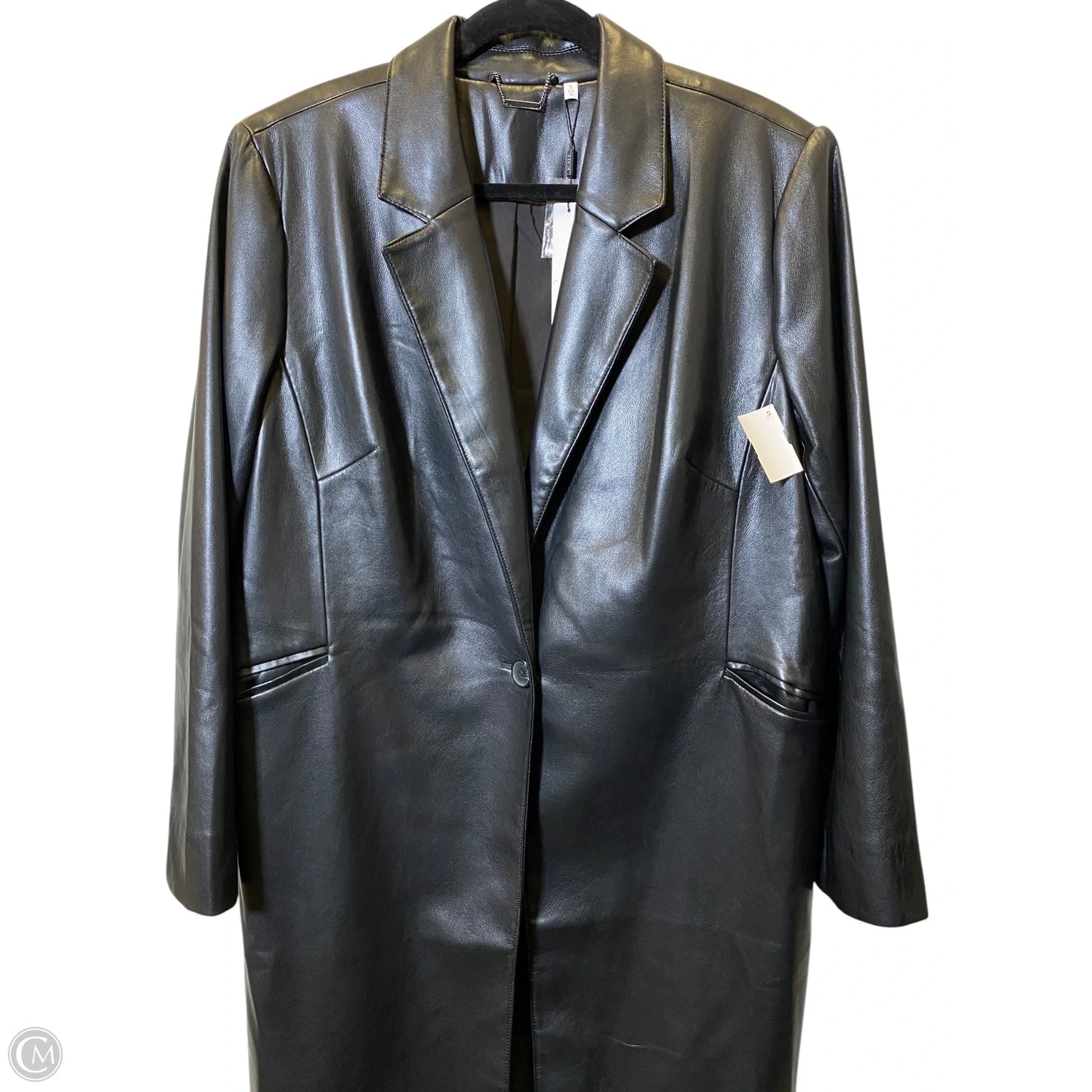 Jacket Other By Chicos In Black, Size: 16