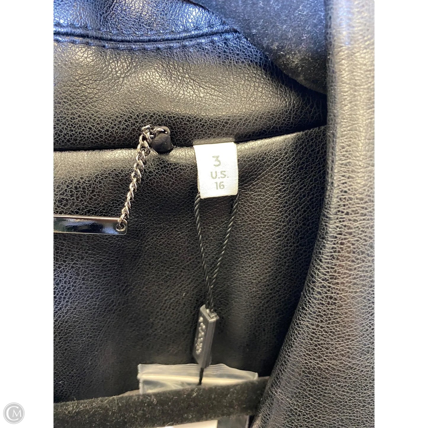 Jacket Other By Chicos In Black, Size: 16