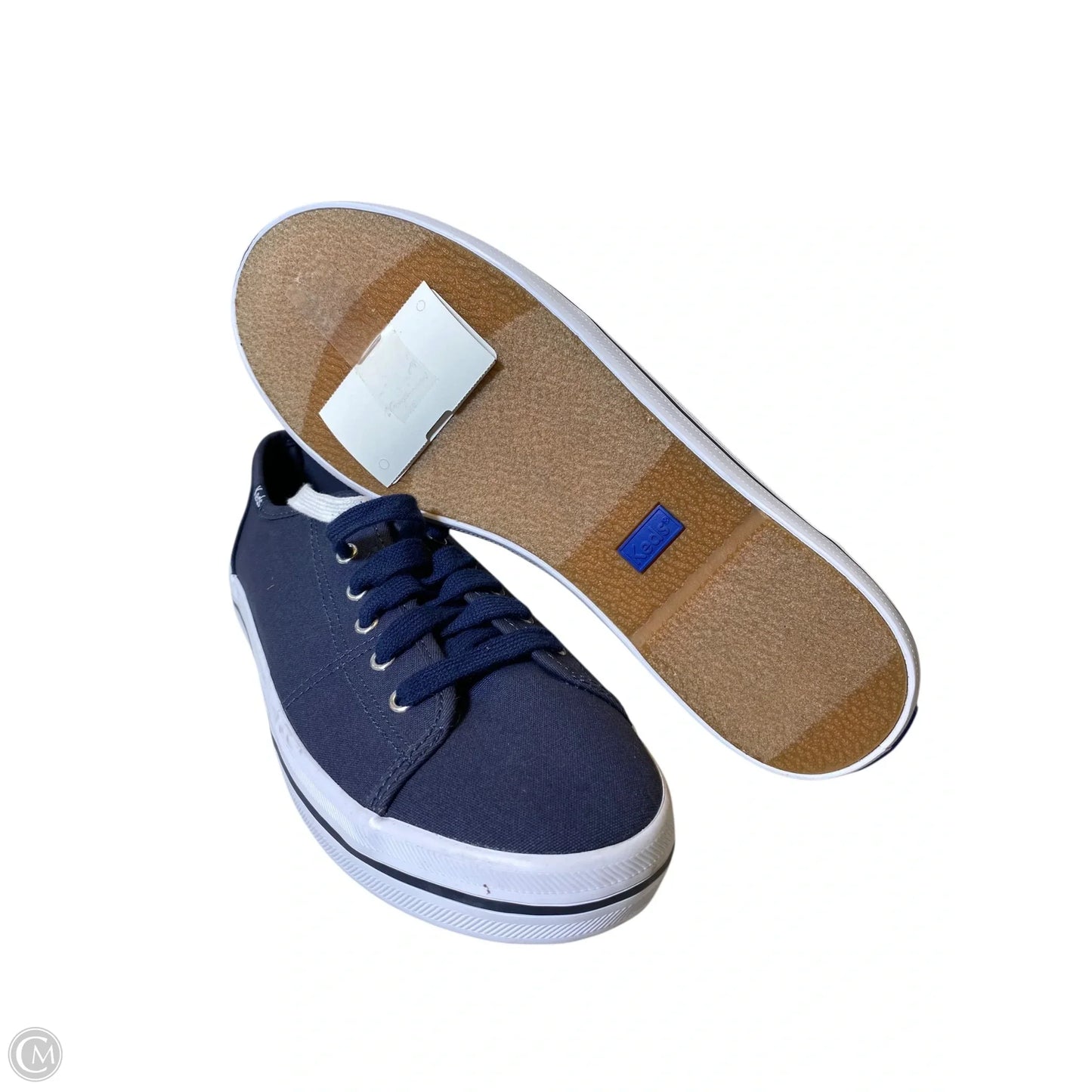 Shoes Flats By Keds In Navy, Size: 8