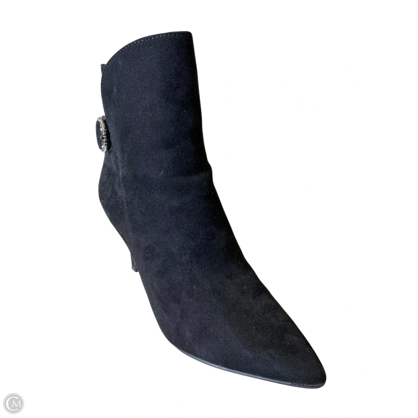 Boots Ankle Heels By Ann Taylor In Black, Size: 6.5