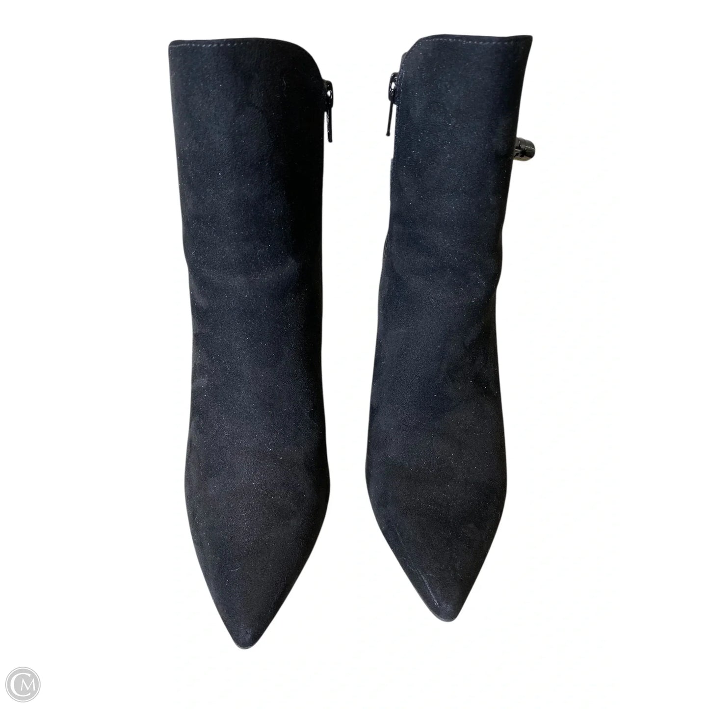 Boots Ankle Heels By Ann Taylor In Black, Size: 6.5