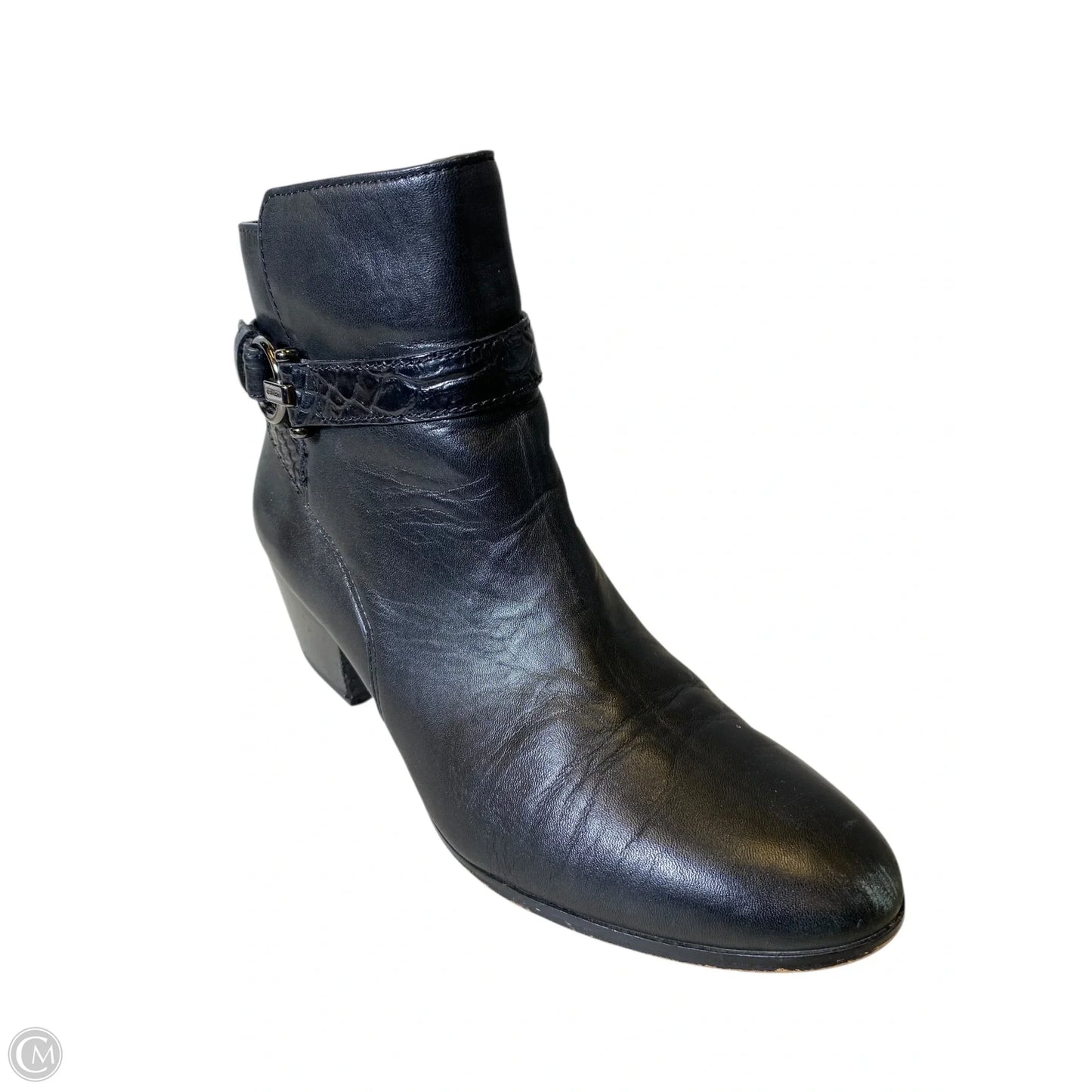 Boots Designer By Coach In Black, Size: 7