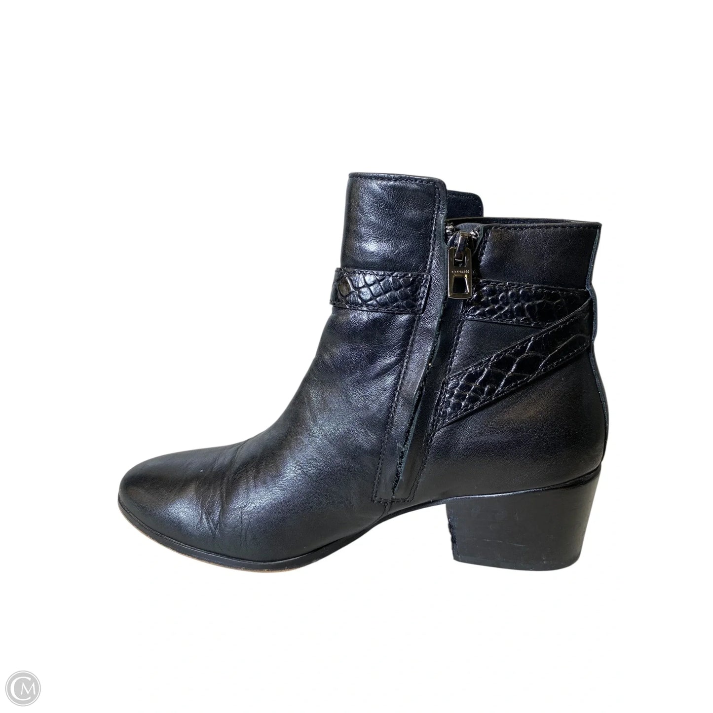 Boots Designer By Coach In Black, Size: 7