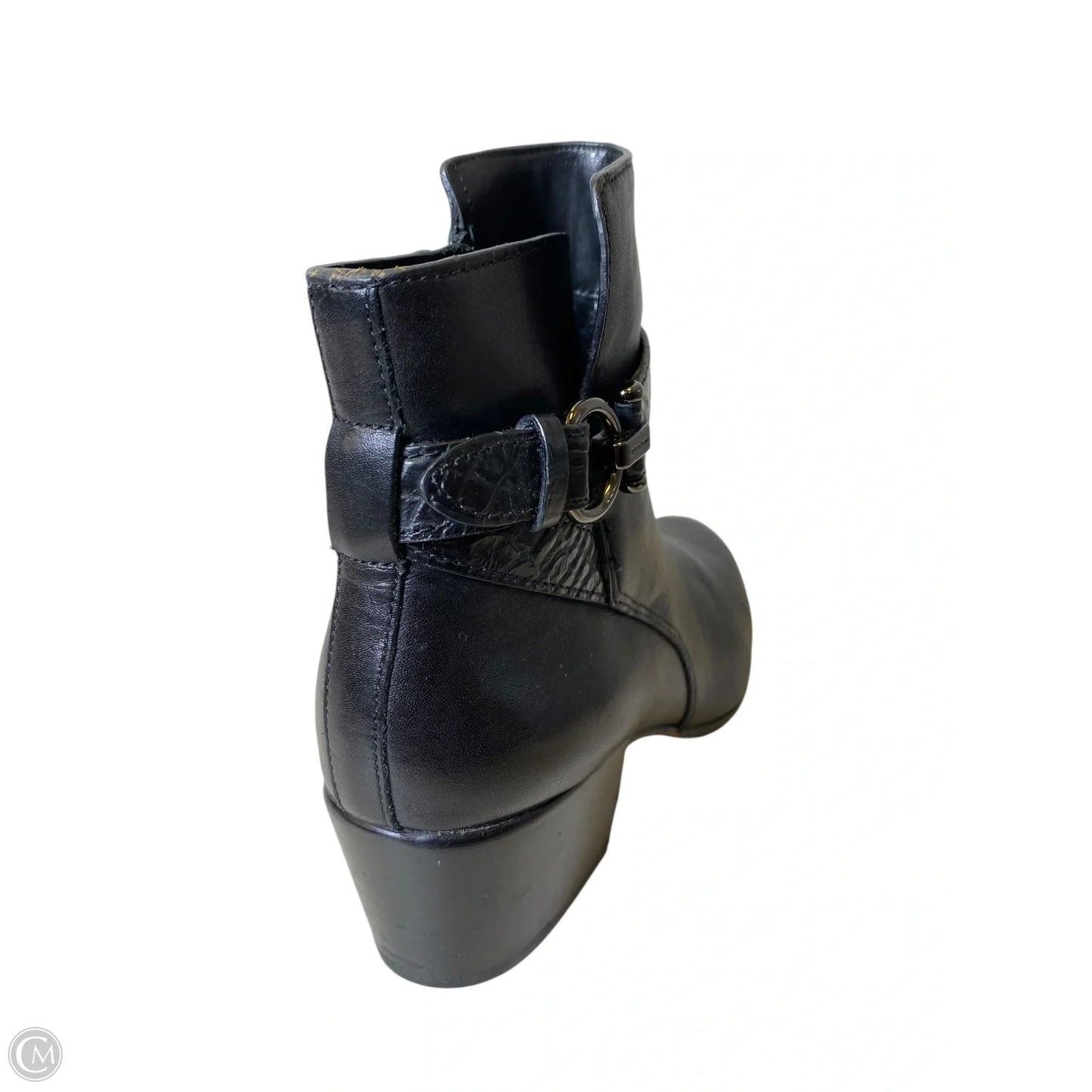 Boots Designer By Coach In Black, Size: 7