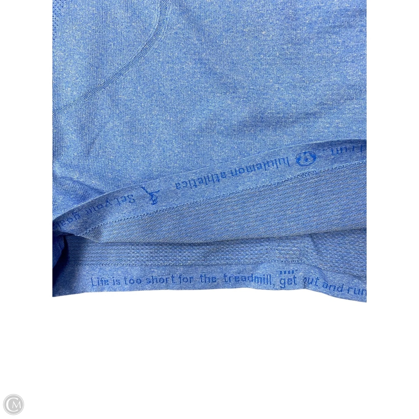 Athletic Tank Top By Lululemon In Blue, Size: 10