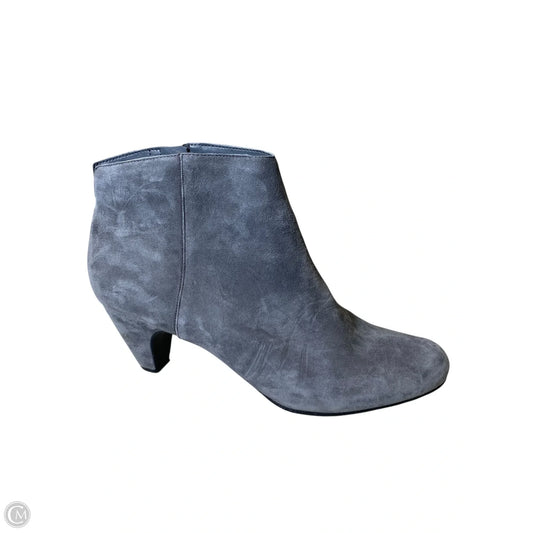 Boots Ankle Heels By Sam Edelman In Grey, Size: 10