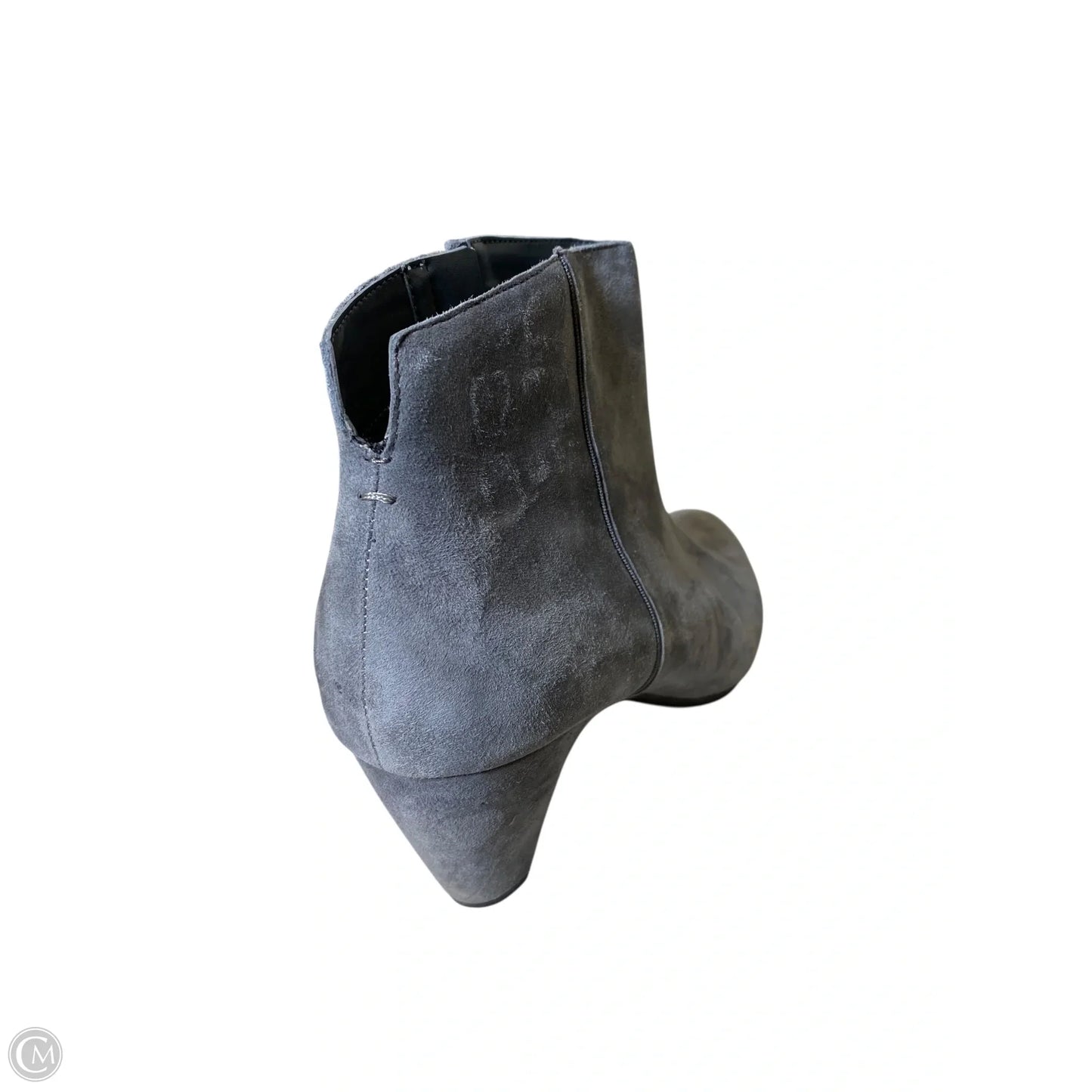 Boots Ankle Heels By Sam Edelman In Grey, Size: 10