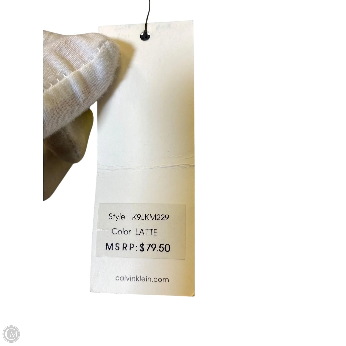 Pants Wide Leg By Calvin Klein In Latte, Size: M