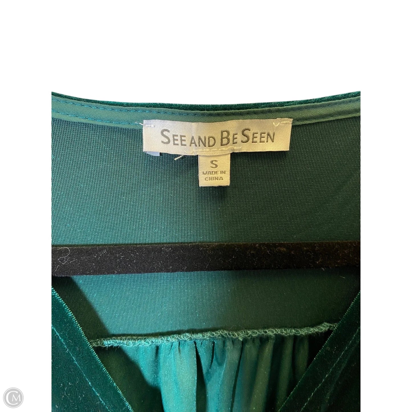 Dress Casual Midi By See And Be Seen In Green, Size: S